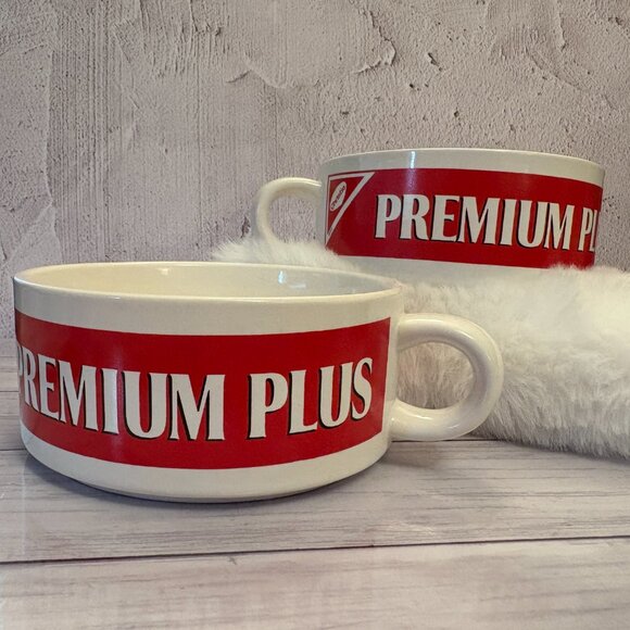 Vintage Nabisco Christie Premium Plus Soup Bowl Mug Cups 1999 (SKU: 111MI) - Picture 1 of 12